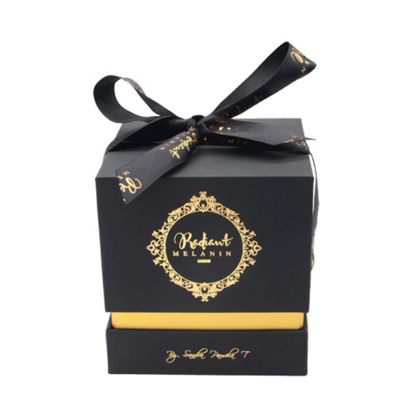 Candle rigid box custom elegant candle packaging