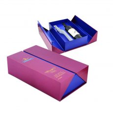 Custom wine box luxury rigid box for wine packaging