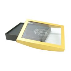 Gift box with window high quality packaging box